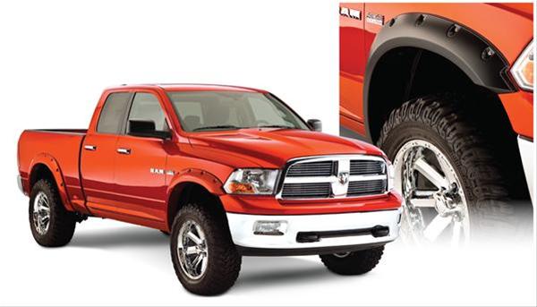 Bushwacker Pocket Style Fender Flare Kit 09-18 Dodge Ram 1500